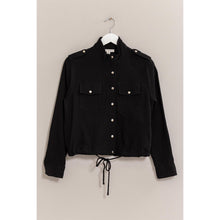 Load image into Gallery viewer, Double Gauze Jacket With Drawstring Hem: TERRACOTTA