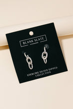Load image into Gallery viewer, Gold Dipped Chain Drop Earrings: G
