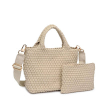 Load image into Gallery viewer, Sky's The Limit - Small Laced Up Eco-Edition Crossbody: Beige