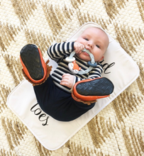 Load image into Gallery viewer, Ritzy Rattle™ Silicone Teether Rattles: Highland Cow