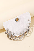 Load image into Gallery viewer, Five Pair Assorted Hoop Earrings Set: G