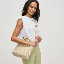 Load image into Gallery viewer, Sky's The Limit - Small Laced Up Eco-Edition Crossbody: Beige