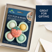 Load image into Gallery viewer, Itzy Pop & Whirl™ - Bath + Travel Toy: Strawberry