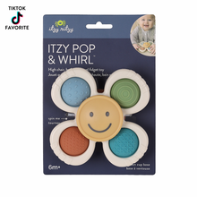 Load image into Gallery viewer, Itzy Pop & Whirl™ - Bath + Travel Toy: Strawberry