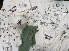 Load image into Gallery viewer, Baby kid lounge pants | basil green