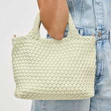 Load image into Gallery viewer, Sky's The Limit - Small Laced Up Eco-Edition Crossbody: Beige