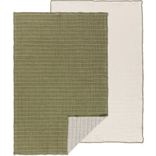Load image into Gallery viewer, Olive Branch Double Gauze Dishtowels Set of 2