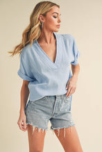 Load image into Gallery viewer, Trudie Top 4: Teal Top