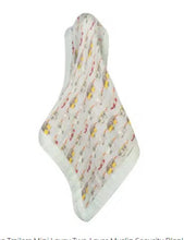 Load image into Gallery viewer, Milkbarn Mini Lovey Two Layer Muslin Security Blanket