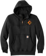 Load image into Gallery viewer, Safety Signs Carhartt Heavy Weight RAIN DEFENDER zip up Sweatshirt w/emb logo