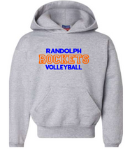 Load image into Gallery viewer, Rockets Volleyball Youth Champion Powerblend® Hooded Sweatshirt