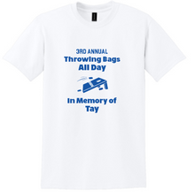 Load image into Gallery viewer, In Memory of Tay Gildan® DryBlend® 50 Cotton/50 Poly T-Shirt