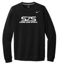 Load image into Gallery viewer, Strike Zone Nike Club Fleece Crewneck Sweatshirt
