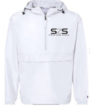 Load image into Gallery viewer, Strike Zone Sports Champion Hooded Packable 1/4 Zip Jacket
