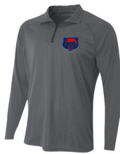 Load image into Gallery viewer, BEARS Baseball A4  Daily 1/4 zip with embroidered logo
