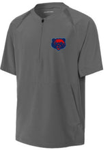 Load image into Gallery viewer, BEARS Baseball Sport Tek Repeat 1/4 zip Short Sleeve Jacket with embroidered logo