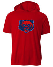 Load image into Gallery viewer, BEARS Baseball A4 Cooling Performance Short Sleeve Hooded Tee