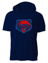 Load image into Gallery viewer, BEARS Baseball A4 Cooling Performance Short Sleeve Hooded Tee