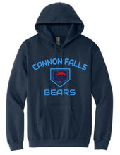 Load image into Gallery viewer, BEARS Baseball Softstyle hooded Sweatshirt