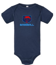 Load image into Gallery viewer, BEARS Baseball Rabbit Skins Onsie