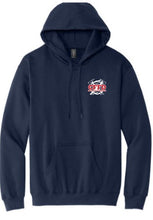 Load image into Gallery viewer, FIRE Dept Gildan® Softstyle® Midweight Pullover Hooded Sweatshirt