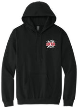 Load image into Gallery viewer, FIRE Dept Gildan® Softstyle® Midweight Pullover Hooded Sweatshirt