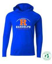 Load image into Gallery viewer, Rockets Football Cooling Performance Long Sleeve Hooded Tee