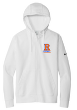 Load image into Gallery viewer, Rockets Football Nike Club Fleece Sleeve Swoosh Full-Zip Hoodie with embroidered logo