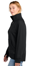 Load image into Gallery viewer, New Era® Women’s Heritage Fleece 1/2-Zip with embroidered logo