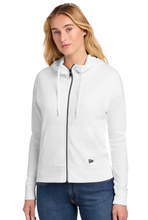 Load image into Gallery viewer, CFEA New Era® Women's STS Full-Zip Hoodie with embroidered logo