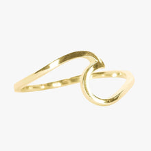 Load image into Gallery viewer, Pura Vida Gold Wave Ring