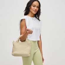 Load image into Gallery viewer, Sky's The Limit - Small Laced Up Eco-Edition Crossbody: Beige