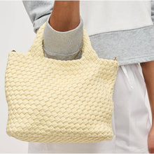 Load image into Gallery viewer, Sky's The Limit - Small Laced Up Eco-Edition Crossbody: Beige