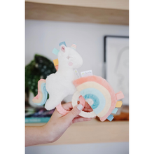 Load image into Gallery viewer, Ritzy Rattle Pal™ Plush Rattle Pal with Teether: