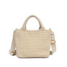 Load image into Gallery viewer, Sky's The Limit - Small Laced Up Eco-Edition Crossbody: Beige