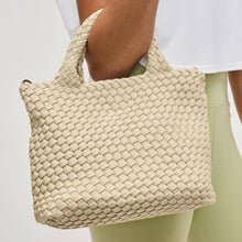 Load image into Gallery viewer, Sky's The Limit - Small Laced Up Eco-Edition Crossbody: Beige