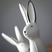 Load image into Gallery viewer, ABSTRACT PORCELAIN BUNNY SET 2