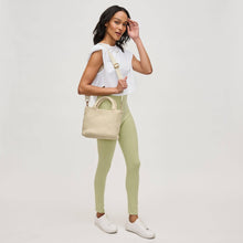 Load image into Gallery viewer, Sky's The Limit - Small Laced Up Eco-Edition Crossbody: Beige