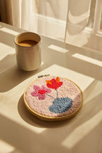 Load image into Gallery viewer, The Gentle Flowers Punch Needle Kit