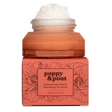 Load image into Gallery viewer, POPPY & POUT - EXFOLIATING LIP SCRUB 0.75 OZ