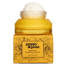 Load image into Gallery viewer, POPPY & POUT - EXFOLIATING LIP SCRUB 0.75 OZ