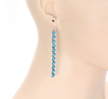 Load image into Gallery viewer, Western Acrylic Stone Bar Dangle Earrings
