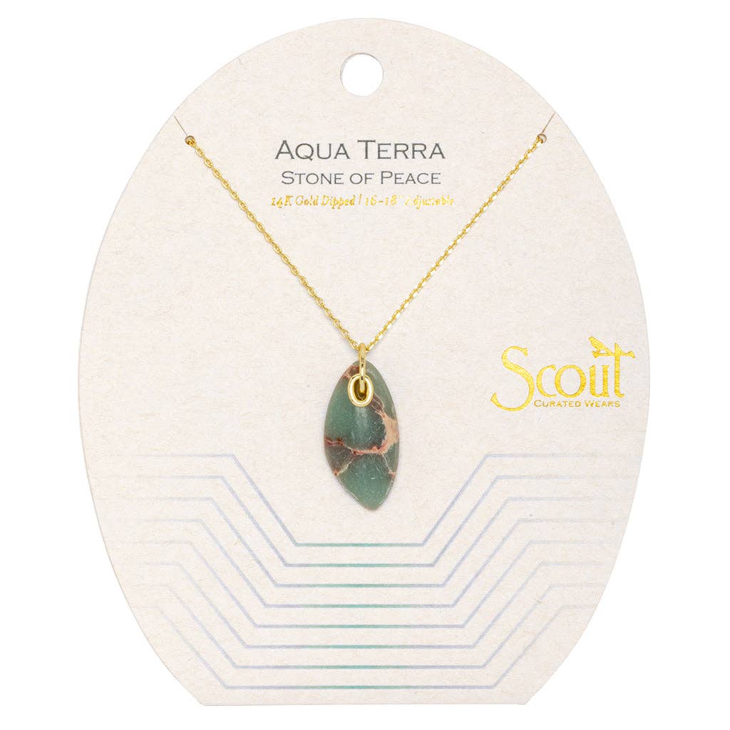 scout aqua terra necklace