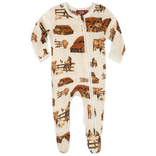 Load image into Gallery viewer, MILKBARN - ORGANIC FOOTED ROMPER
