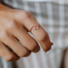 Load image into Gallery viewer, Pura Vida Gold Wave Ring

