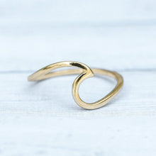 Load image into Gallery viewer, Pura Vida Gold Wave Ring
