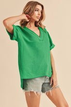 Load image into Gallery viewer, Trudie Top 4: Teal  Top
