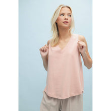Load image into Gallery viewer, V-NECK BASIC TANK TOP
