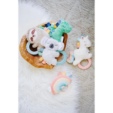 Load image into Gallery viewer, Ritzy Rattle Pal™ Plush Rattle Pal with Teether:
