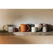 Load image into Gallery viewer, Olive Branch Fluted Mug
